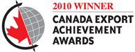 2010 Winner - Canada Export Achievement Awards