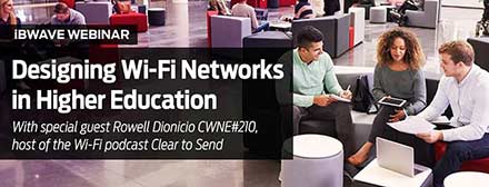 Designing Wi-Fi Networks in Higher Education