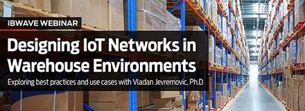 Designing IoT Networks in Warehouse Environments