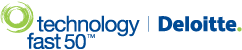 Deloitte's Technology Fast 50 logo