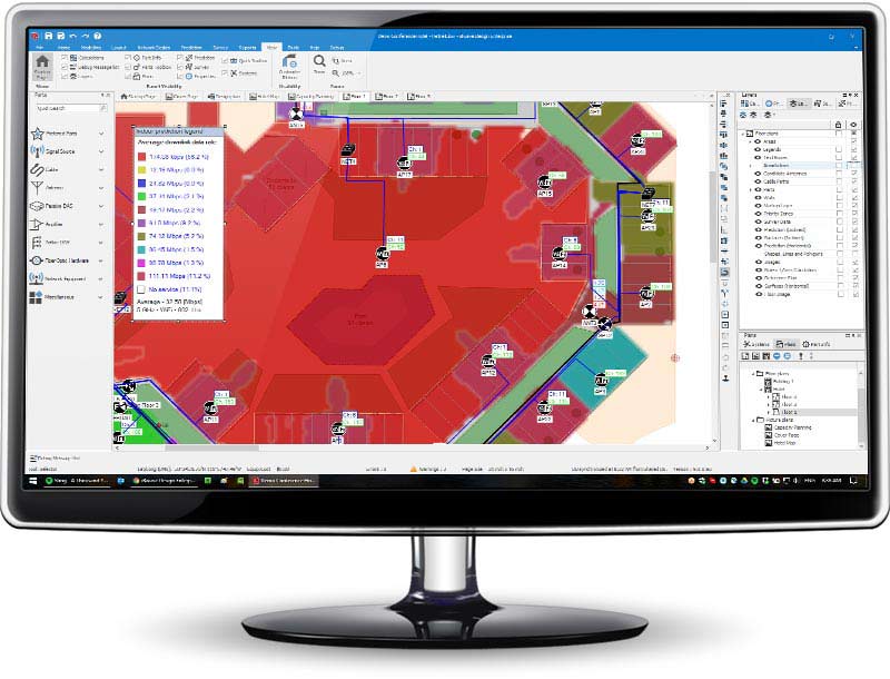 iBwave Design Enterprise: Propagation RF avancée pour valider votre design avant son déploiement