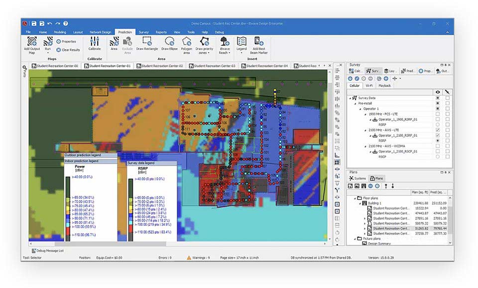Validate Network Design with iBwave Reach