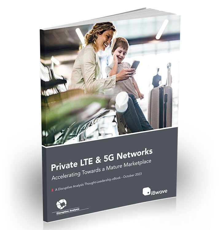 eBook cover: Private LTE & 5G Networks