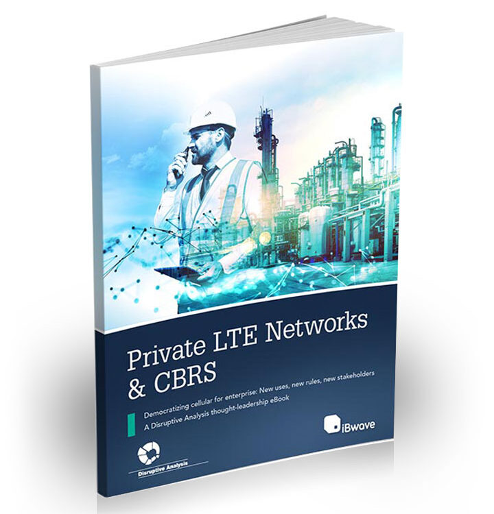 eBook cover: Private LTE Networks & CBRS