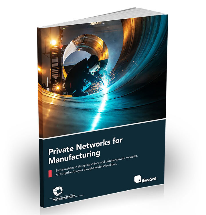 eBook cover: Private Networks for Manufacturing