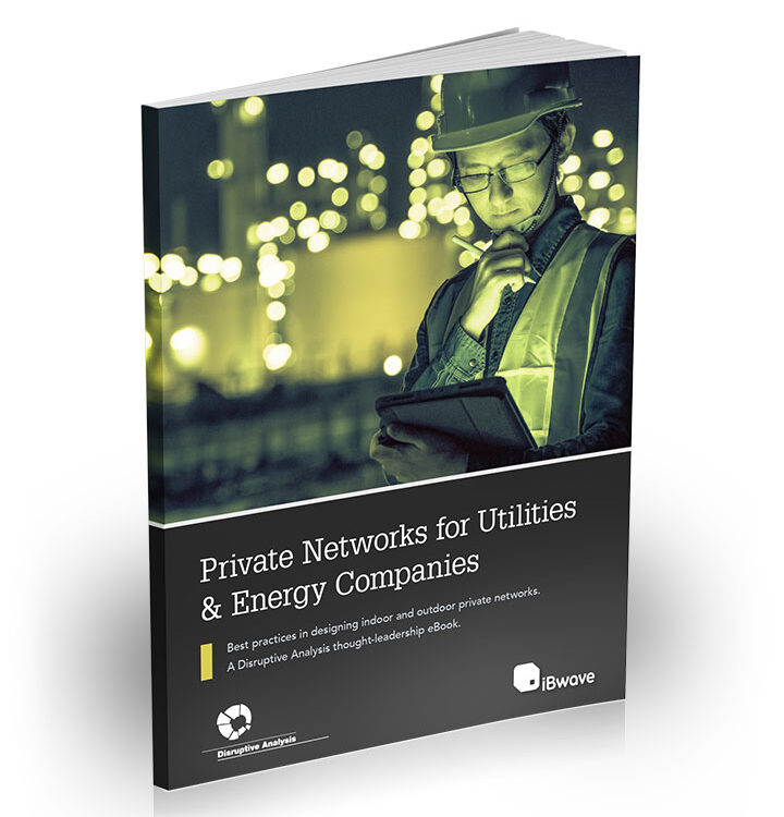eBook cover: Private Networks for Utilities & Energy Companies