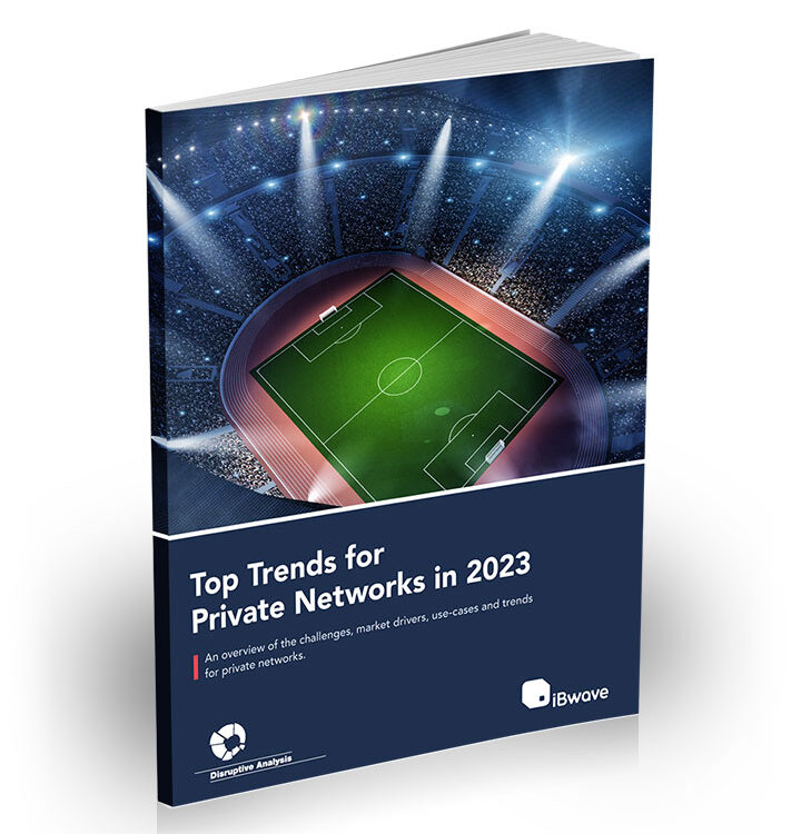 eBook cover: Top Trends for Private Networks in 2023