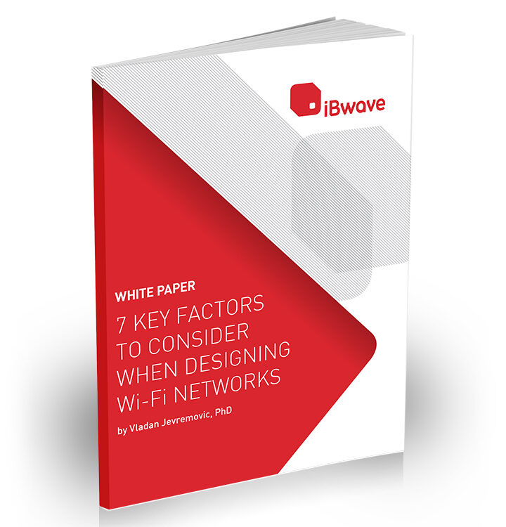 White Paper cover: 7 Key Factors to Consider When Designing Wi-Fi Networks