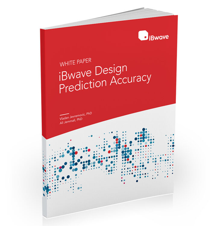 White Paper cover: iBwave Design Prediction Accuracy