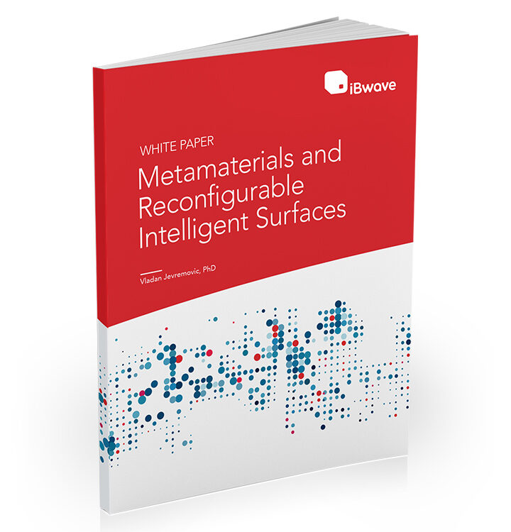 White Paper cover: Metamaterials and Reconfigurable Intelligent Surfaces