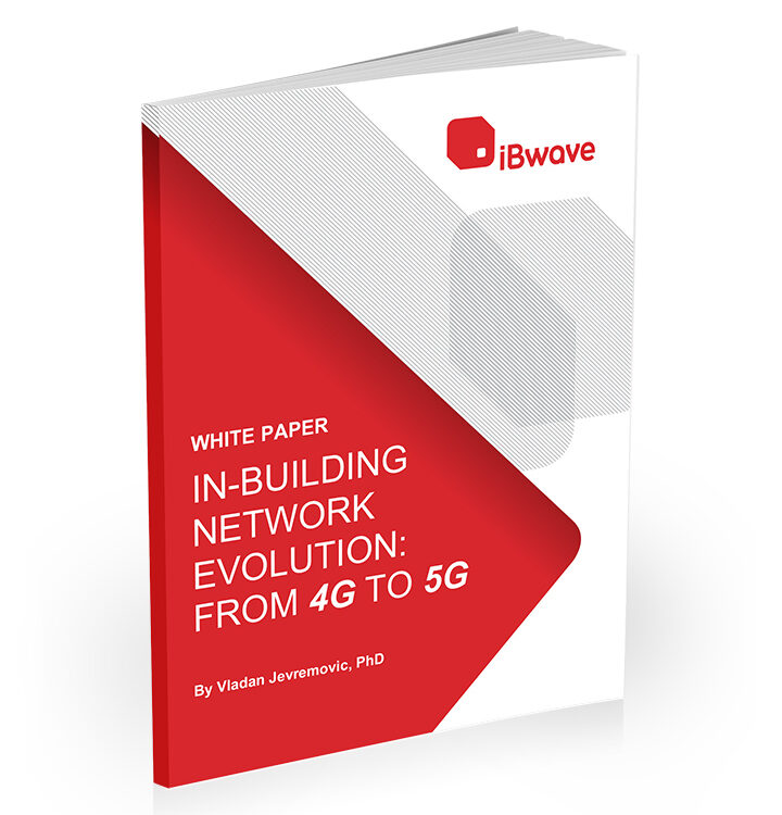 White Paper cover: In-Building Network Evolution: from 4G to 5G