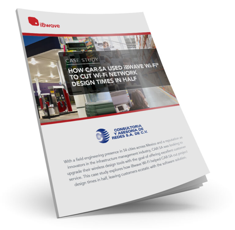 Case Study: How CAR-SA Used iBwave Wi-Fi® to Cut Wi-Fi Network Design Times in Half