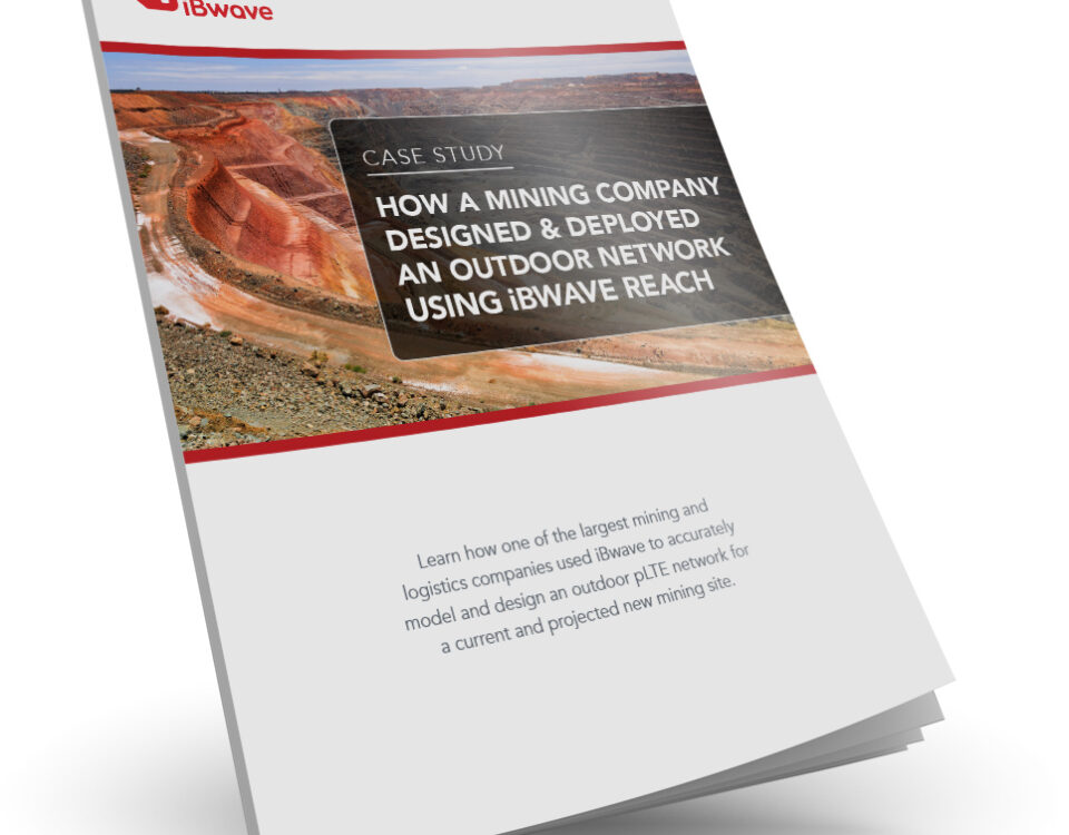 Case Study: How a mining company designed & deployed an outdoor network using iBwave Reach
