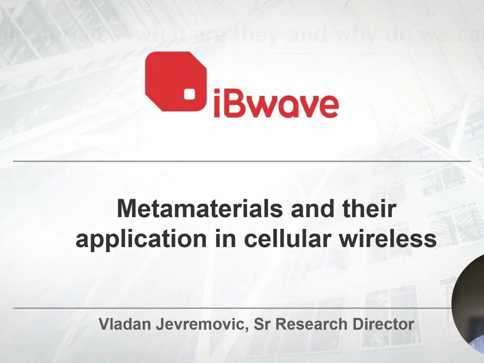 Metamaterials and Their Application in Cellular Wireless