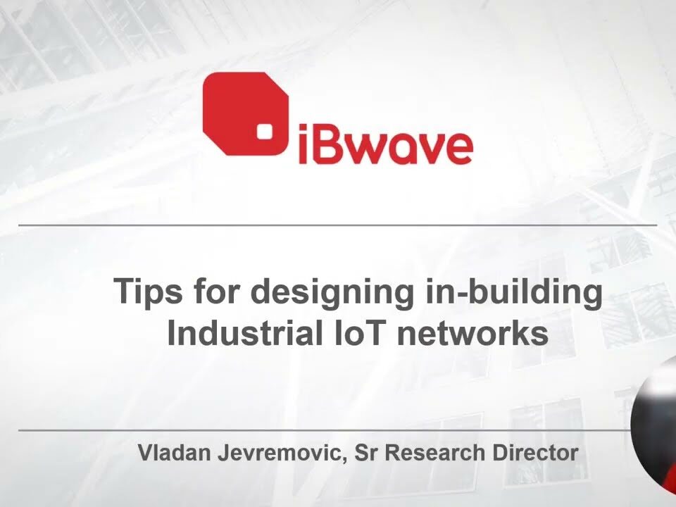 Tips for Designing Inbuilding Industrial IoT Networks - Car Factory Example