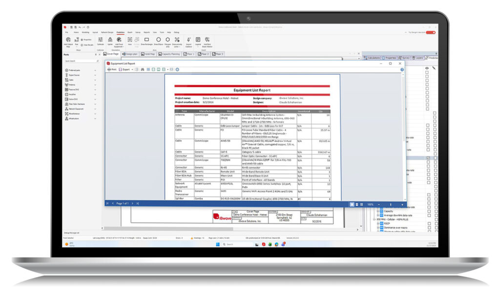 iBwave-Private-Networks_Prediction_New UI